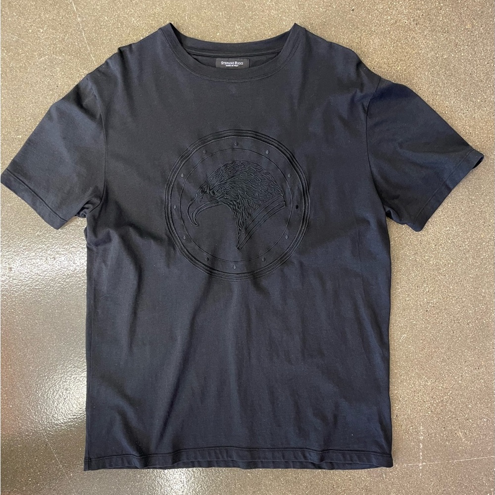 Stefano Ricci Men's Tonal Graphic T-Shirt XXL - Picture 2 of 9